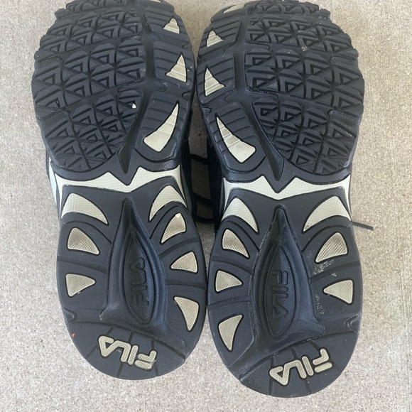 Womens Black Fila Low top sneakers - Picture 5 of 5